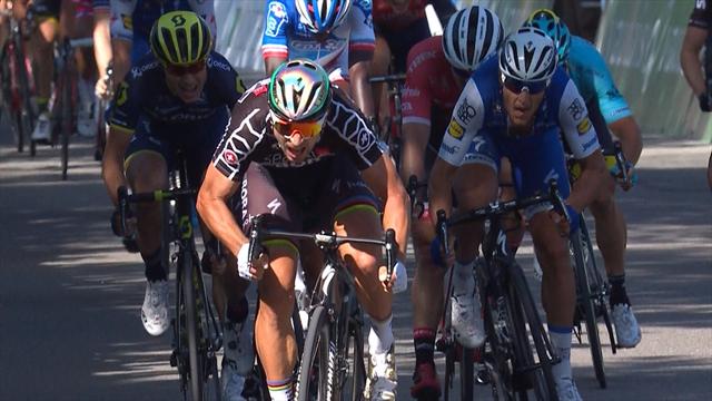 Sagan storms through to take 15th stage win at Tour de Suisse Sagan storms through to take 15th stage win at Tour de Suisse
