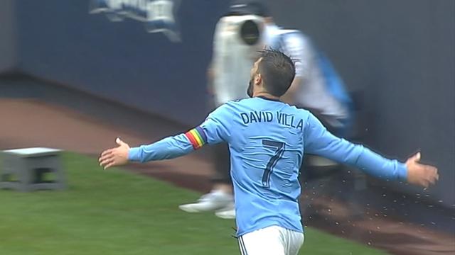MLS: Villa porta al successo il New York City FC con una doppietta MLS: Villa porta al successo il New York City FC con una doppietta