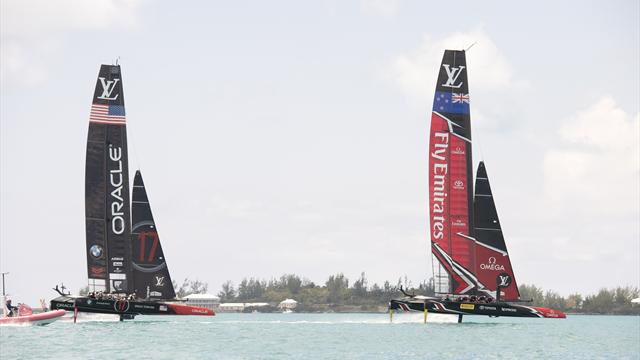 Petit vent mais grosse claque : les Kiwis dominent les Américains