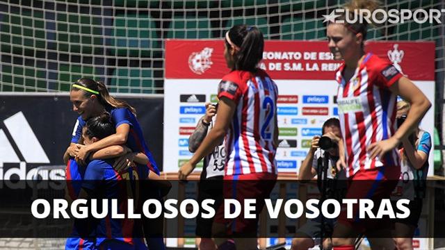 La Copa de la Reina se escapó esta vez al Atleti