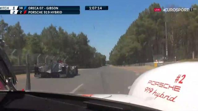 24 Horas de Le Mans: Porsche vuelve a liderar la carrera a una hora del final 24 Horas de Le Mans: Porsche vuelve a liderar la carrera a una hora del final