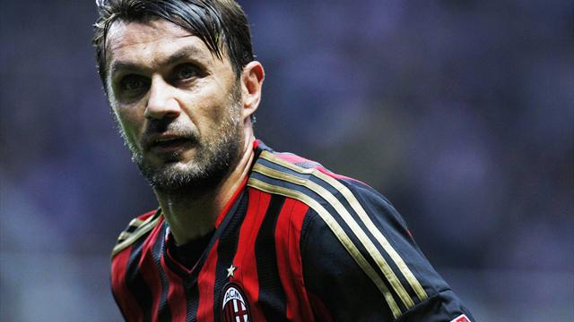 Als Tennisspieler: Maldini kehrt nach Mailand zurück