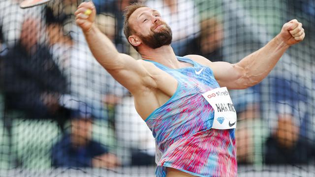 Stockholm: Robert Harting liegt im Bruderduell erneut deutlich vorne