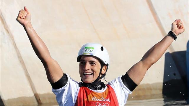 Maialen Chourraut se cuelga otra medalla de oro en Praga