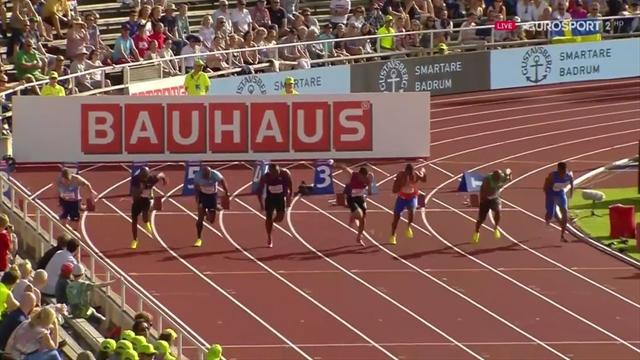 Reus über 100 Meter unter 10 Sekunden! Leider zu viel Wind Reus über 100 Meter unter 10 Sekunden! Leider zu viel Wind
