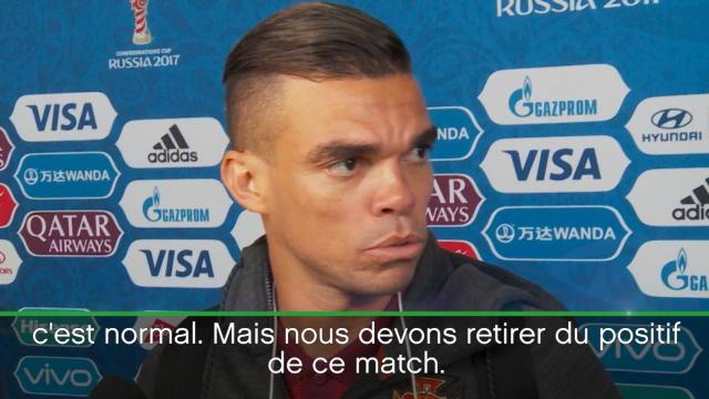 Pepe : "Un nul avec un goût de défaite" Pepe : "Un nul avec un goût de défaite"