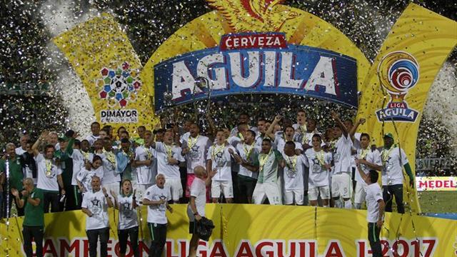 5-1. Atlético Nacional campeón de la liga colombiana tras golear al Cali