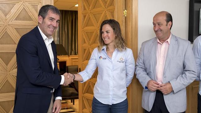 Tara Pacheco pide apoyo a Clavijo para poder preparar los Juegos de Tokio