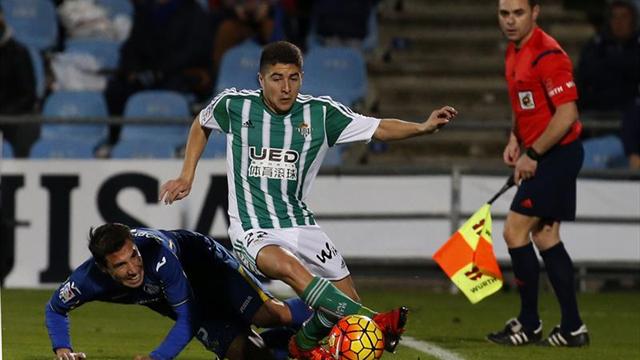 El Betis ingresará 1,5 millones por Portillo si el Getafe asciende