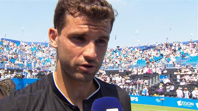 Grigor Dimitrov: I did everything well today Grigor Dimitrov: I did everything well today