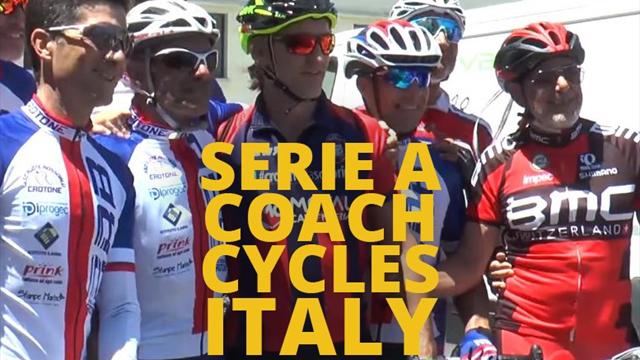 Serie A coach cycles the length of Italy following family tragedy Serie A coach cycles the length of Italy following family tragedy
