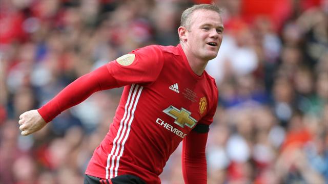 Rooney already back in training as Manchester United future remains up in air