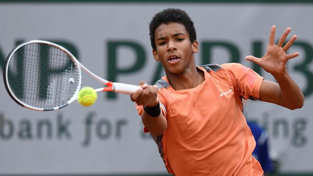 Felix Auger-Aliassime, 16 ans et déjà sur les traces de Nadal et Djokovic