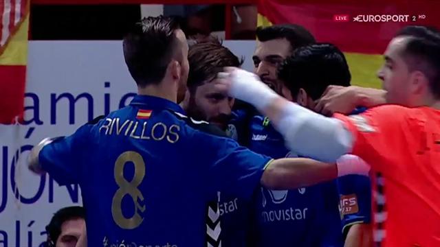 Gadeia adelantó a Movistar Inter en la primera mitad Gadeia adelantó a Movistar Inter en la primera mitad