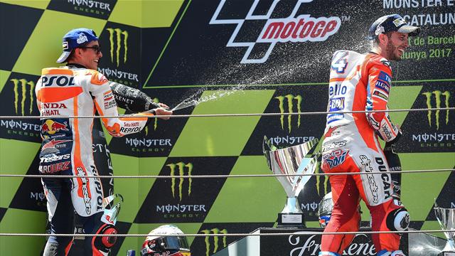 Marquez : "Dovizioso est candidat au titre"