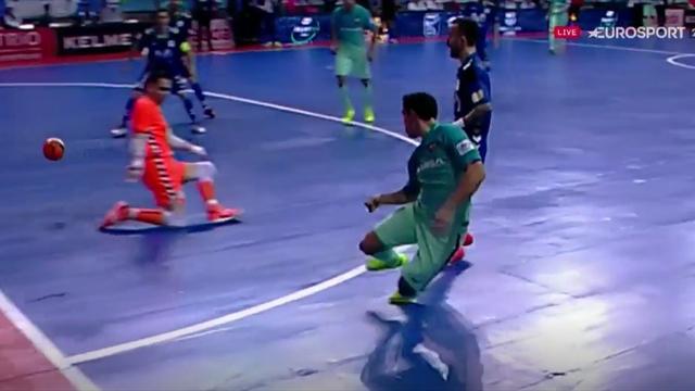 LNFS, Movistar Inter-FC Barcelona: Roger empata el duelo con un zurdado inapelable LNFS, Movistar Inter-FC Barcelona: Roger empata el duelo con un zurdado inapelable