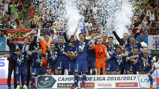2-1. Ricardinho hace campeón al Movistar Inter frente al Barcelona