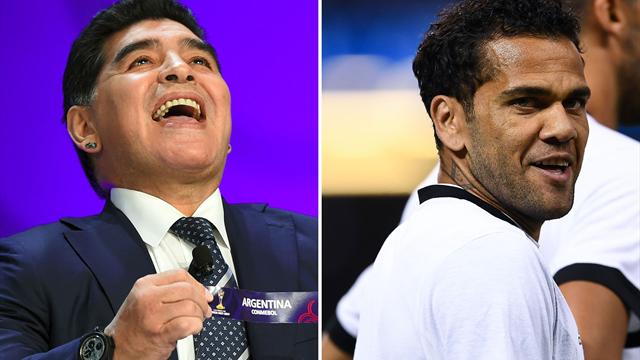 Diego Maradona: Dani Alves is an ‘idiot’