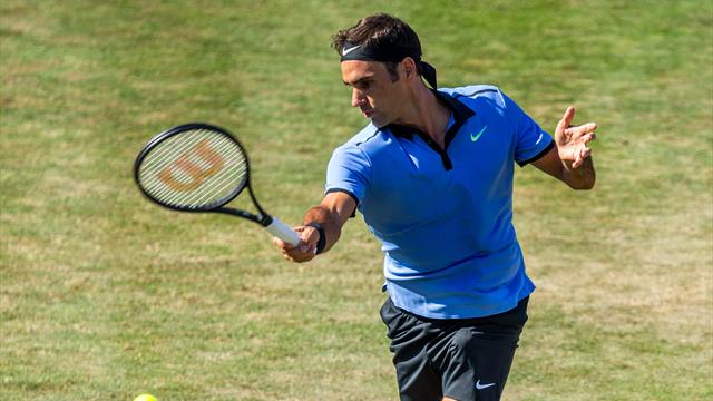 Pour sa 1100e victoire, Federer était en mode FedExpress