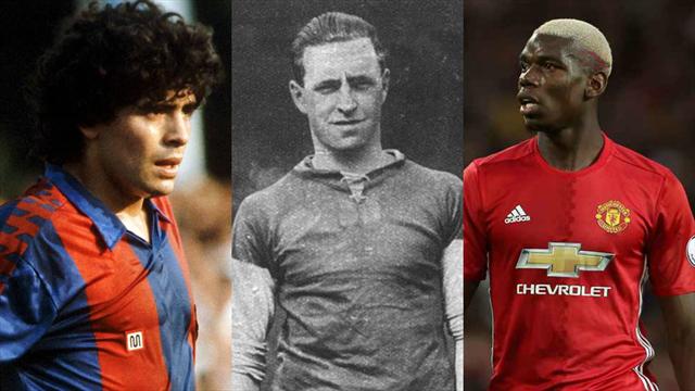 Maradona, Puddefoot, Pogba : Les 20 transferts record qui ont marqué leur époque