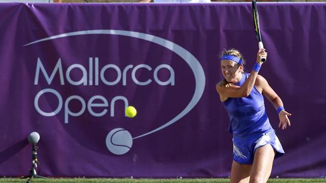 Victoria Azarenka remontó para vencer en su retorno al circuito en Mallorca