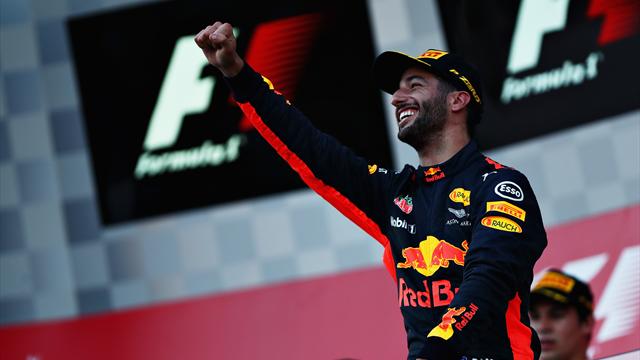 Azerbaycan'da kazanan Ricciardo