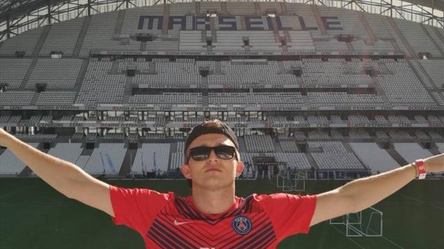 Le rappeur Vald tourne un clip au stade Vélodrome… avec le maillot du PSG