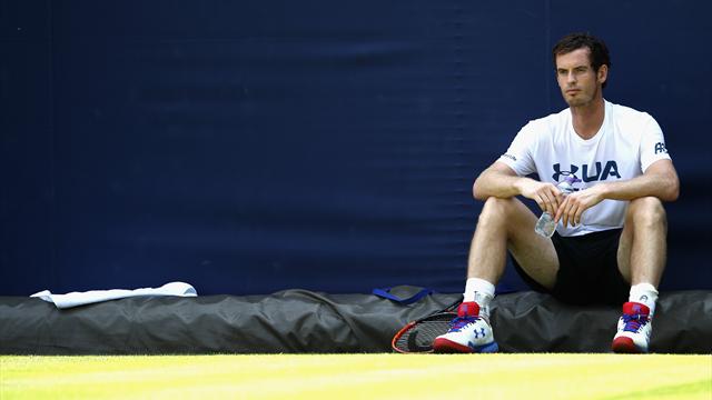 Touché à la hanche, Murray inquiète