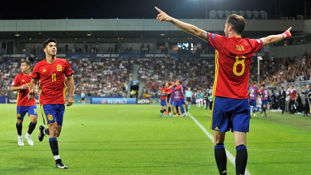 Monstrueux, Saúl qualifie l’Espagne en finale