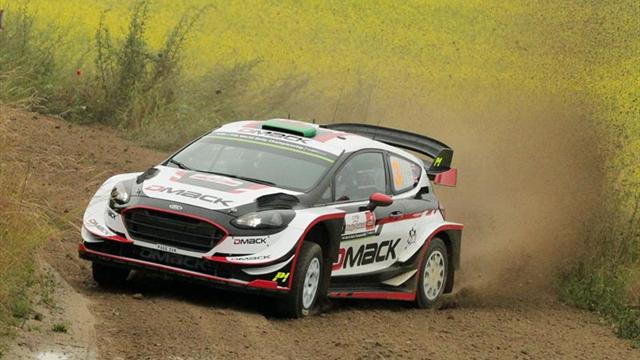Evans primer líder, Neuville bate por una décima a Ogier