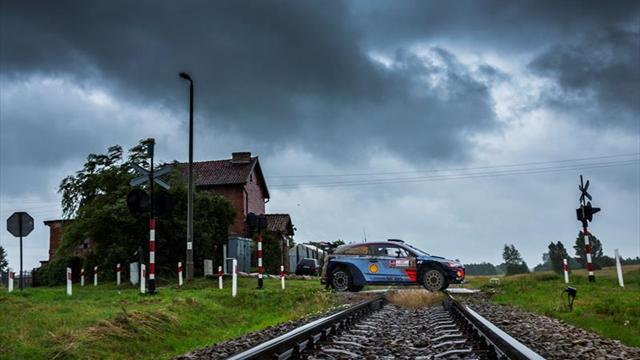 Neuville y Tanak, codo a codo por el liderato; Sordo es quinto