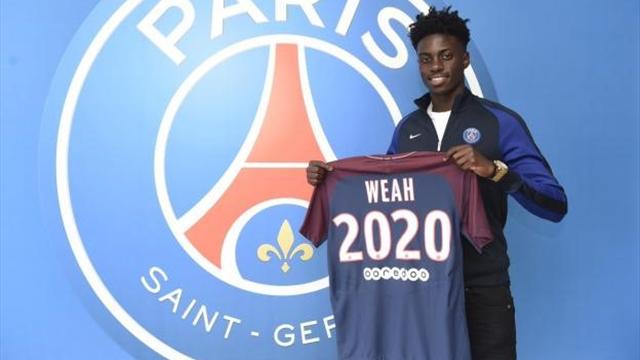 Fils d’une légende, Timothy Weah rêve de s’imposer au PSG