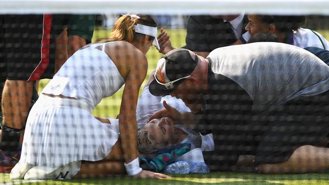 « S’il vous plaît, aidez-moi » : les cris de douleur de Mattek-Sands