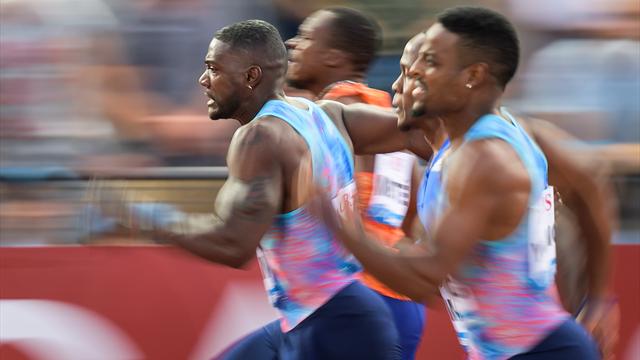 VIDEO: Gatlin wins Lausanne Diamond League 100m in 9.96 seconds VIDEO: Gatlin wins Lausanne Diamond League 100m in 9.96 seconds