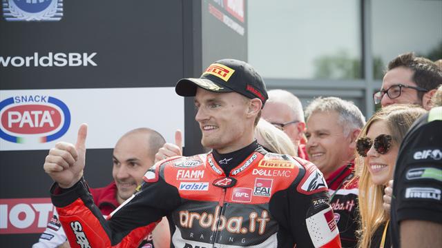 Chaz Davies returns from injury to win in Laguna Seca