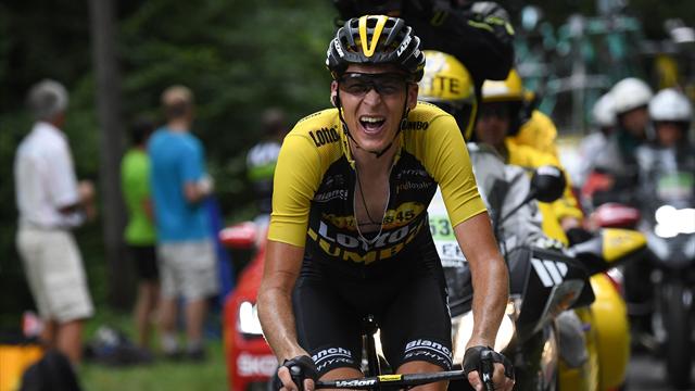 Kettel wins stage 10, NZ rider involved in scuffle