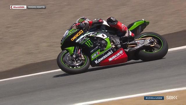 Chaz Davies takes Race 1 in Laguna Seca Chaz Davies takes Race 1 in Laguna Seca