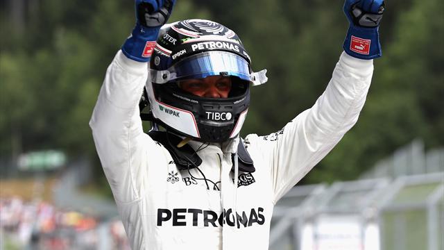 Fórmula 1, Gran Premio de Austria: Victoria de Bottas y Vettel, aún mas líder