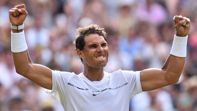 Même à Wimbledon, Nadal part à la chasse d’un record de Federer