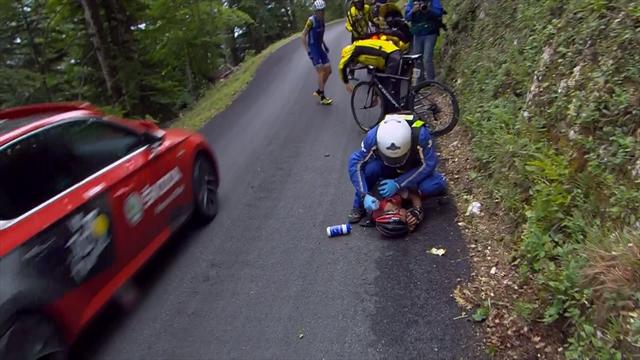 Porte's terrible crash with Martin ends his campaign Porte's terrible crash with Martin ends his campaign