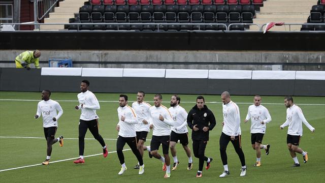 Galatasaray, Östersunds maçı hazırlıklarını sürdürdü