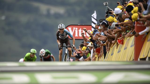 L'arrivée de la 12e étape : Bardet a été monumental dans le mur final L'arrivée de la 12e étape : Bardet a été monumental dans le mur final