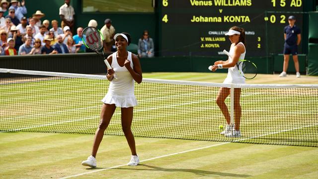 Venus Williams, finalde Muguruza'nın rakibi oldu
