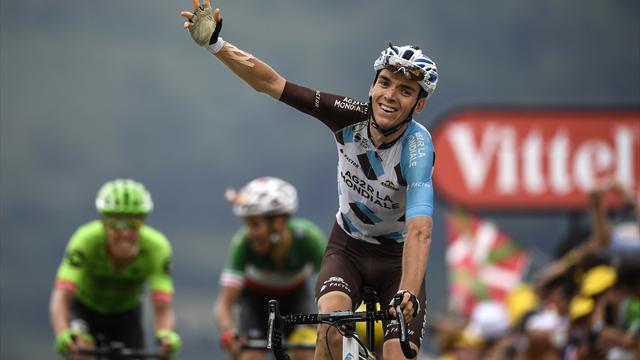 Fabio Aru preia tricoul galben în timp ce Romain Bardet câștigă etapa a 12-a la Peyragudes