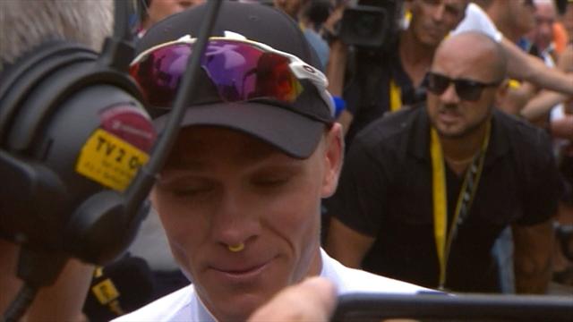 Tour de Francia 2017: Entrevista a Froome tras perder el maillot amarillo en Peyragudes Tour de Francia 2017: Entrevista a Froome tras perder el maillot amarillo en Peyragudes