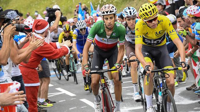 Risultati immagini per froome aru 2017