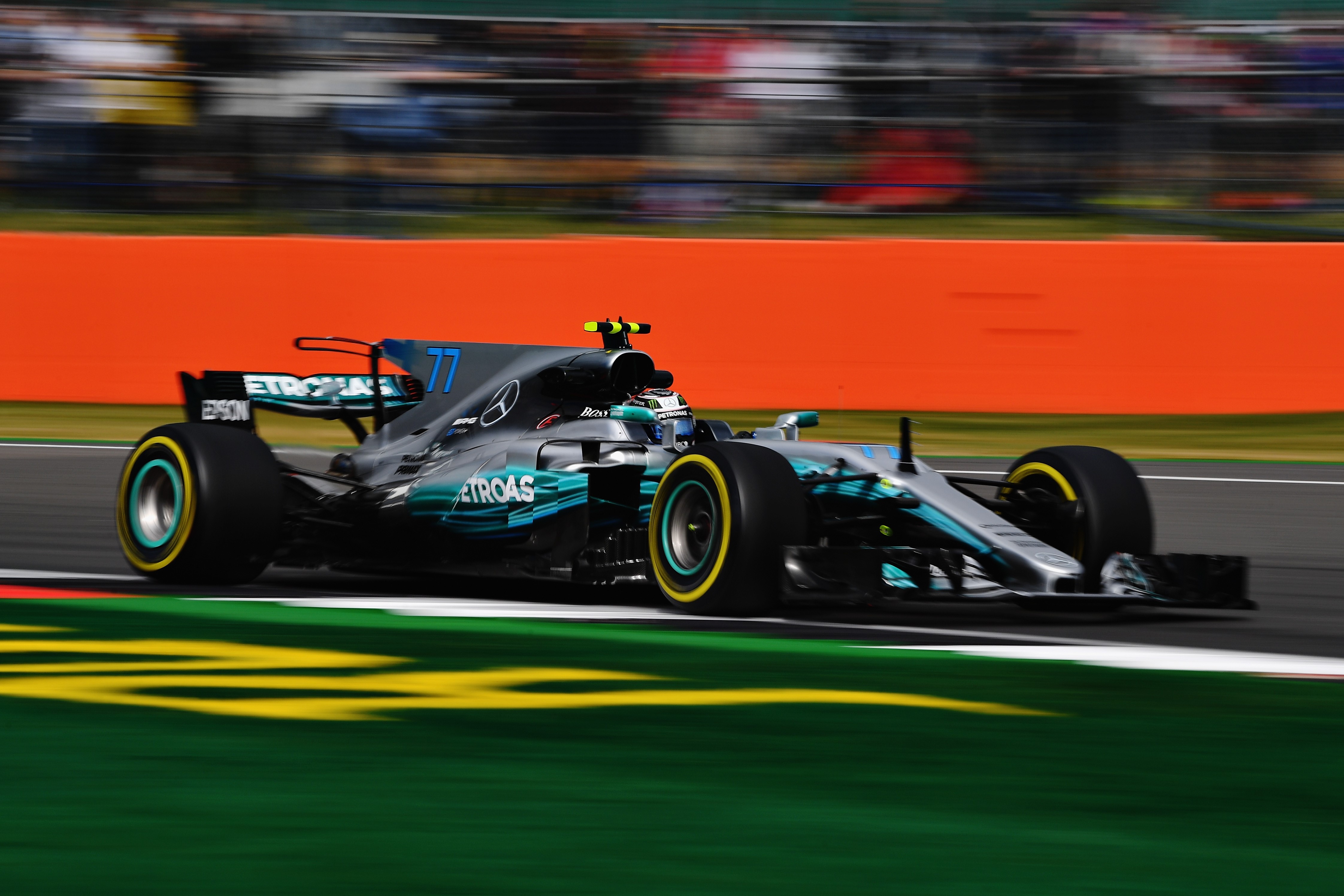 Valtteri Bottas (Mercedes) au Grand Prix de Grande-Bretagne 2017