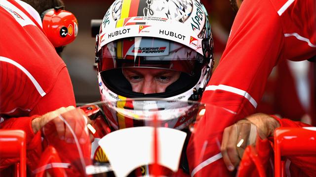 Vettel: "Dobbiamo migliorare a livello di bilanciamento, la macchina è un po' scivolosa"