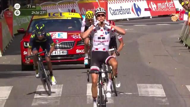 Tour de Francia 2017: Inteligente final de Barguil para ganar la etapa en Foix Tour de Francia 2017: Inteligente final de Barguil para ganar la etapa en Foix