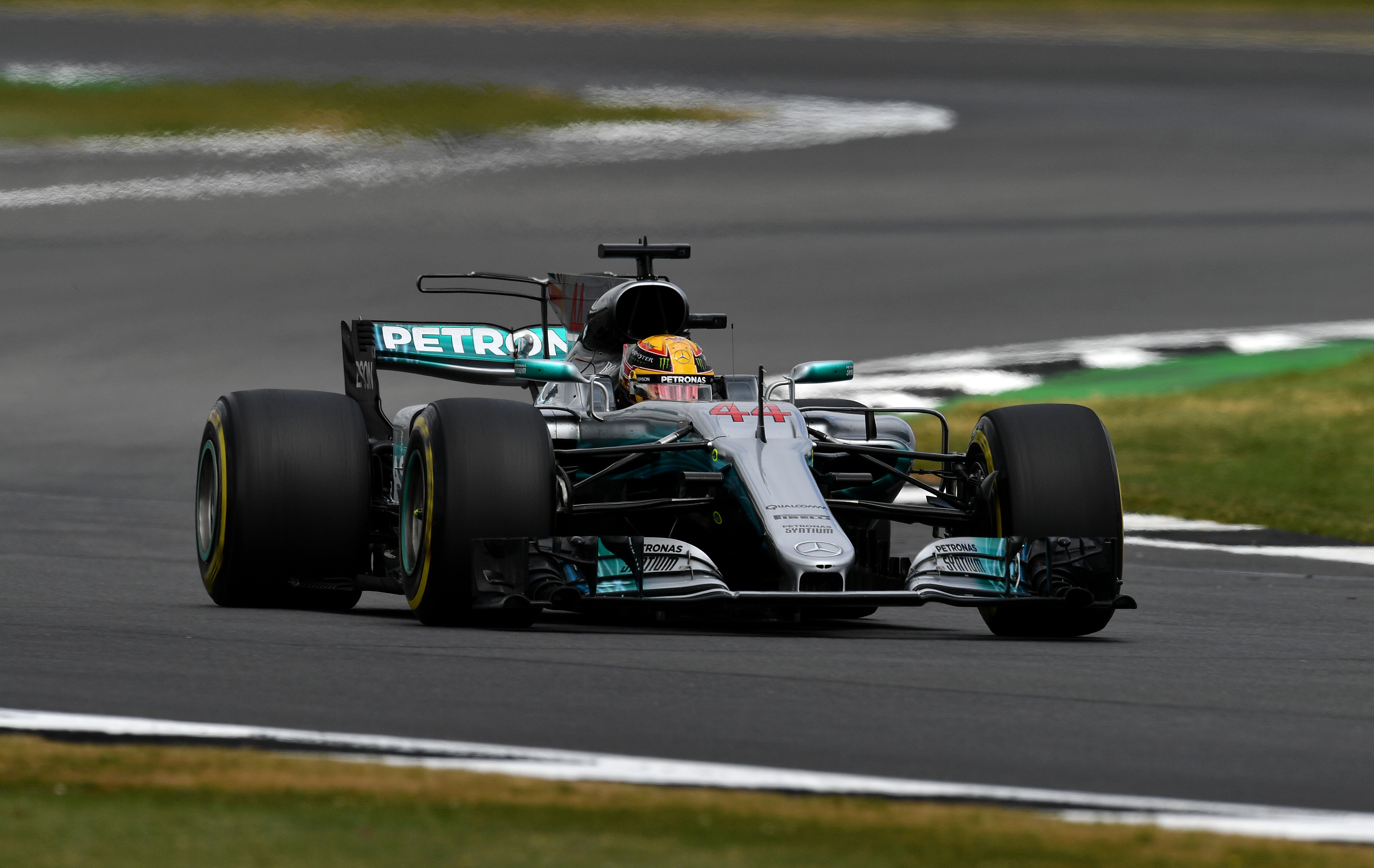 Lewis Hamilton (Mercedes) au Grand Prix de Grande-Bretagne 2017